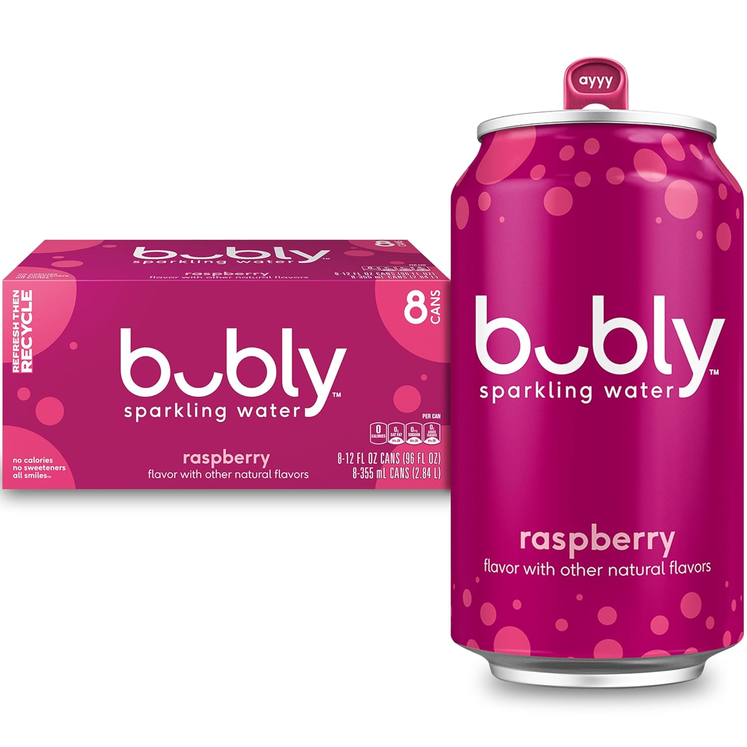 6 Bubly Sparkling Water 8-Pack for Only $3.38 (Reg. $3.38) at Amazon