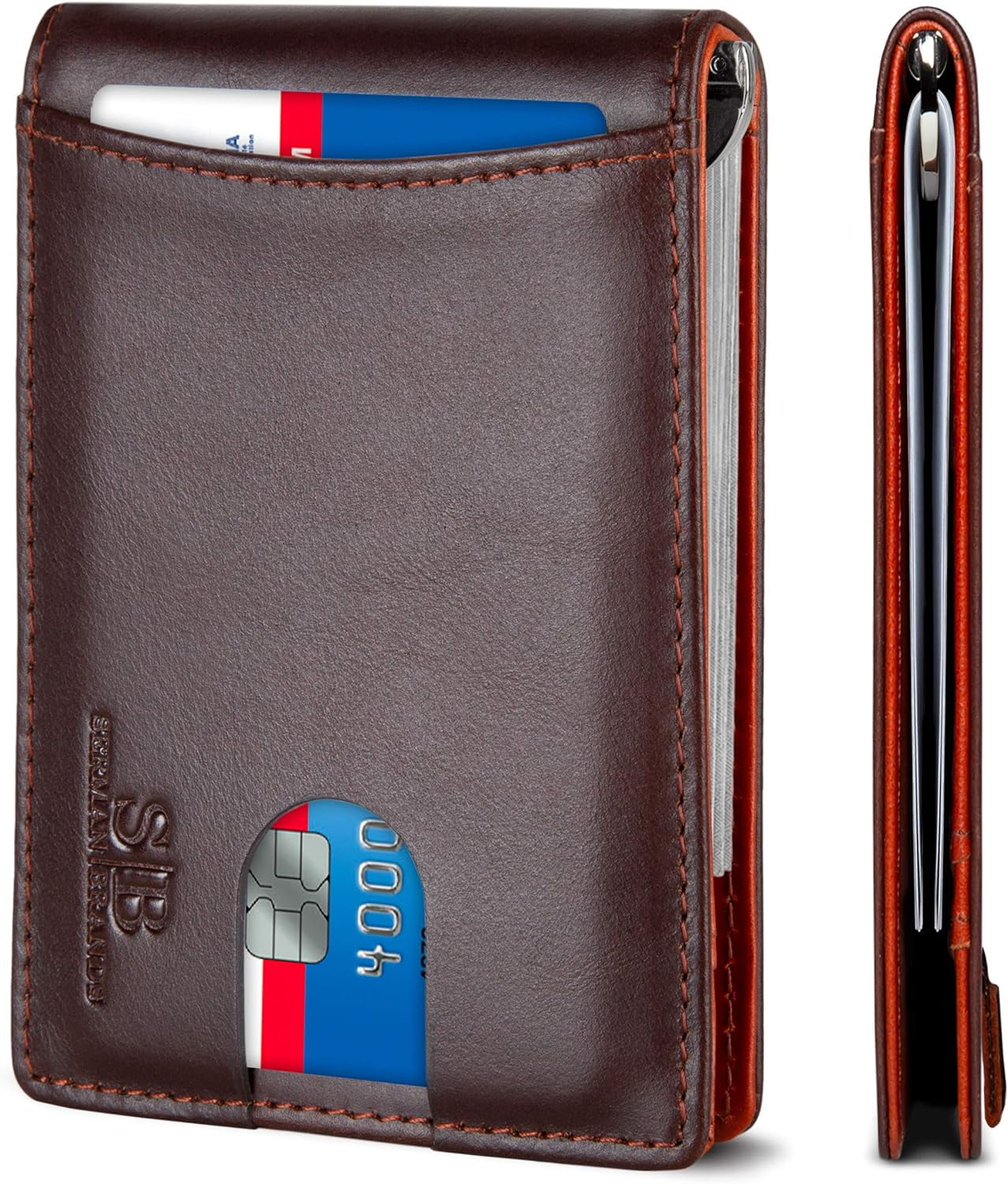 Slim RFID Leather Wallet Deal: 75% Off at Amazon