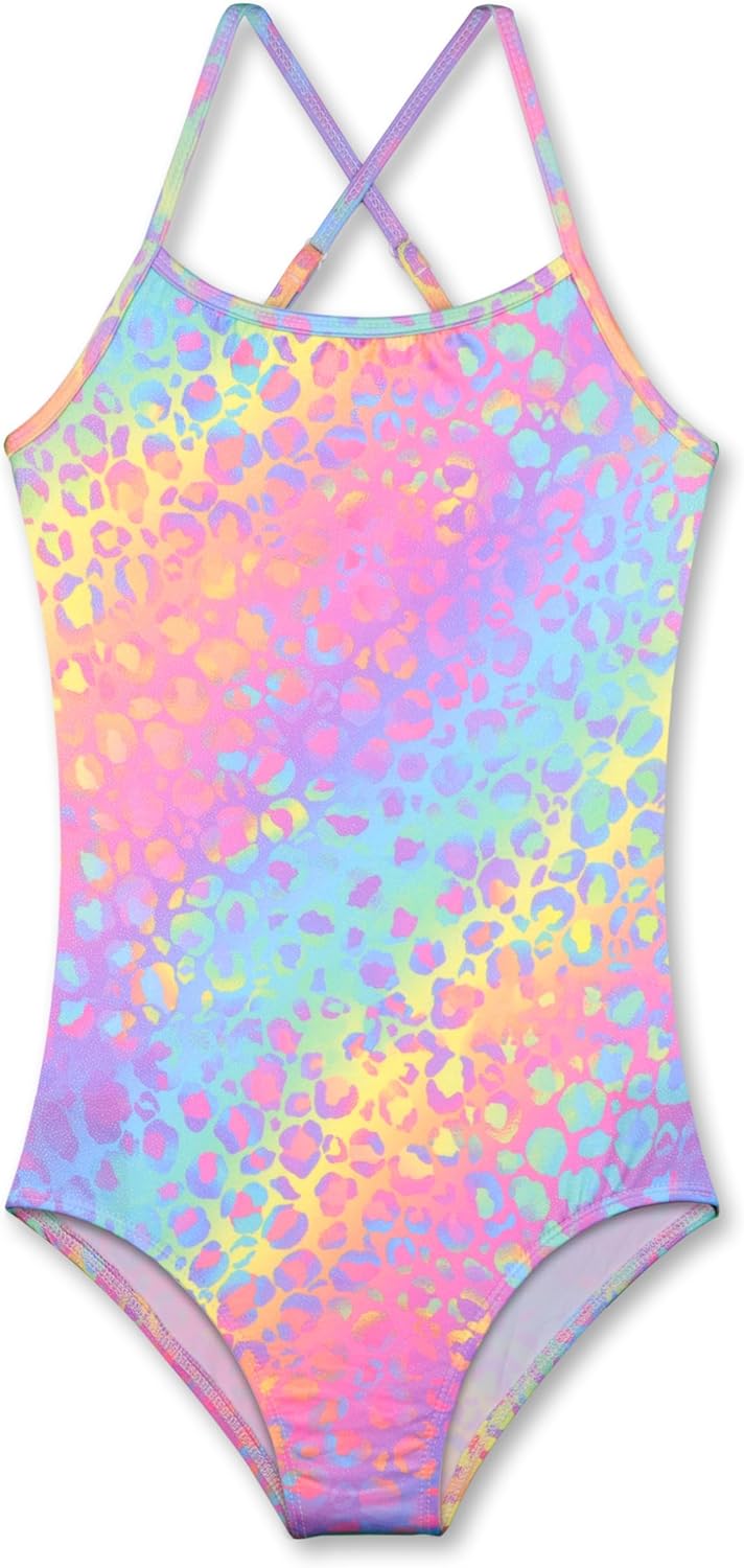 LUOUSE Girls Sparkle Swimsuits Only $9.99 (Reg. $9.99) at Amazon