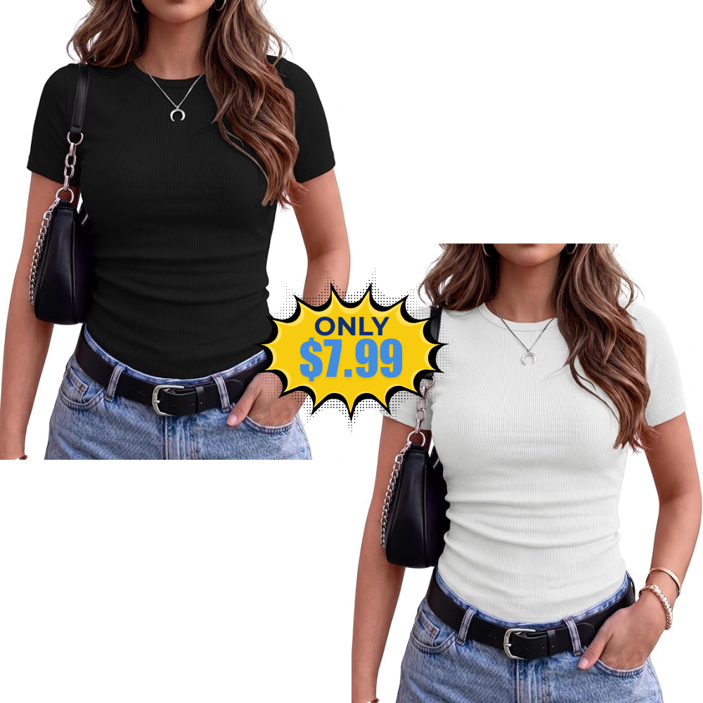 Zeagoo Women Short Sleeve Tops Deal: Save 47%