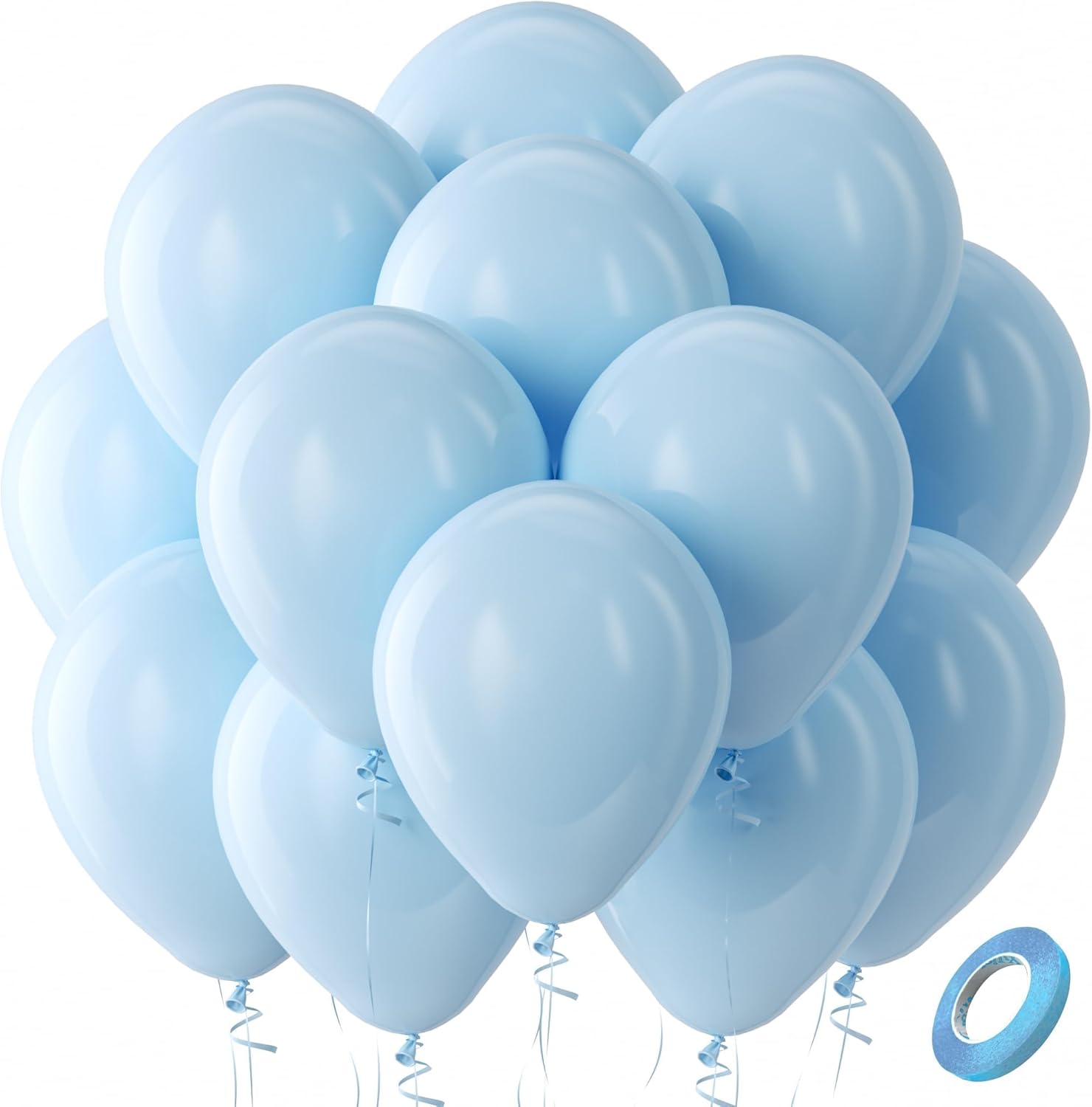 Bezente Pastel Blue Latex Party Only $6.79 (Reg. $8.99) at Amazon