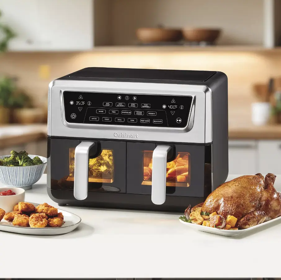 Cuisinart 11-qt Dual Basket Air Fryer Pro Deal: Save $122.50 at Kohl’s