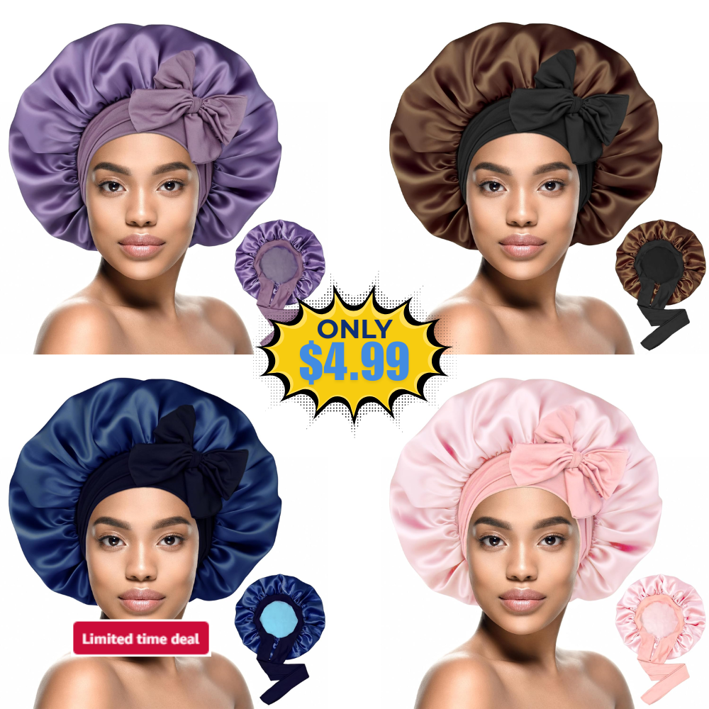 HiRui Silk Satin Bonnet Deal: Save 50%