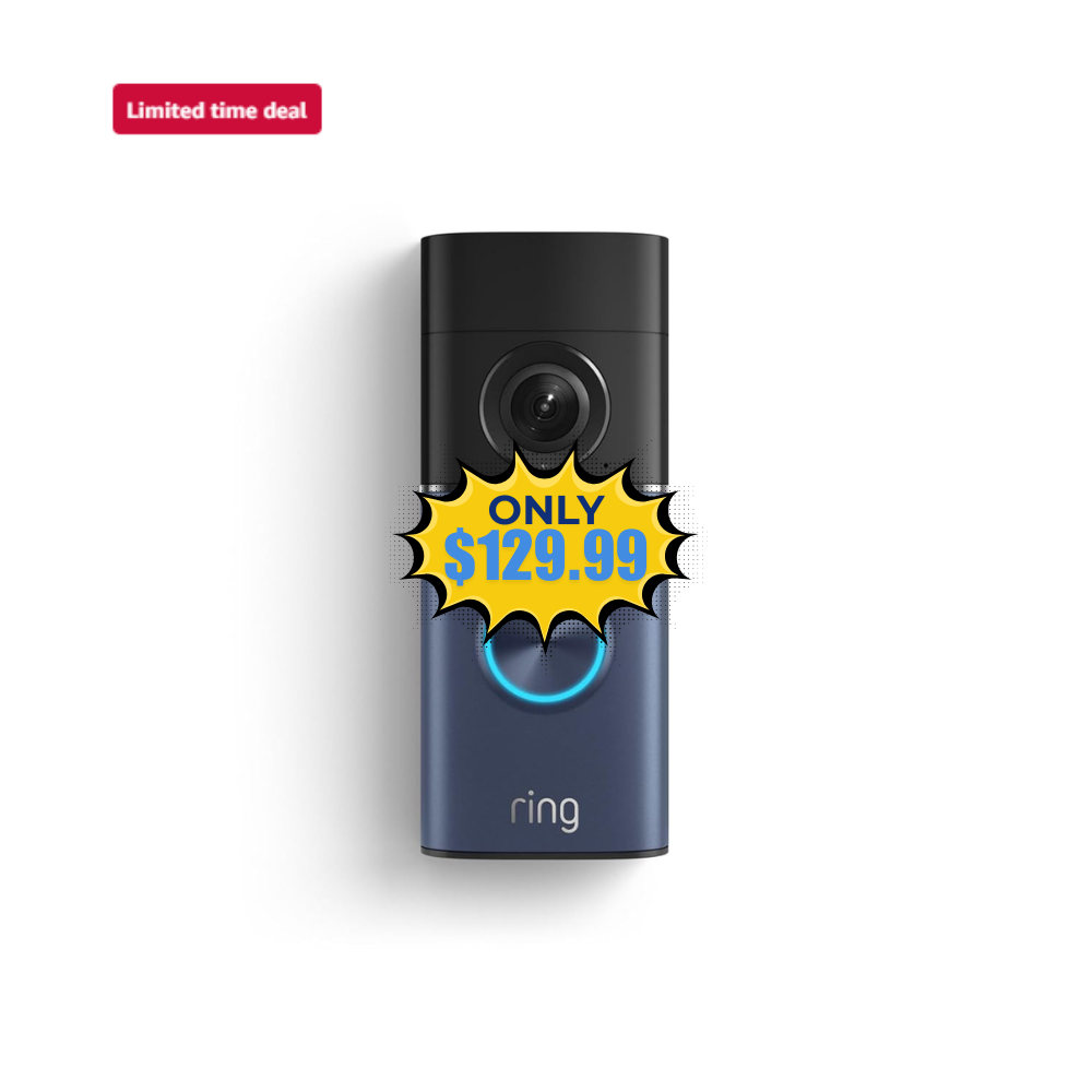 Ring Wired Doorbell Plus Deal: Save 33%