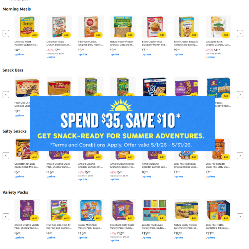 General Mills Grocery Deal: Save $10