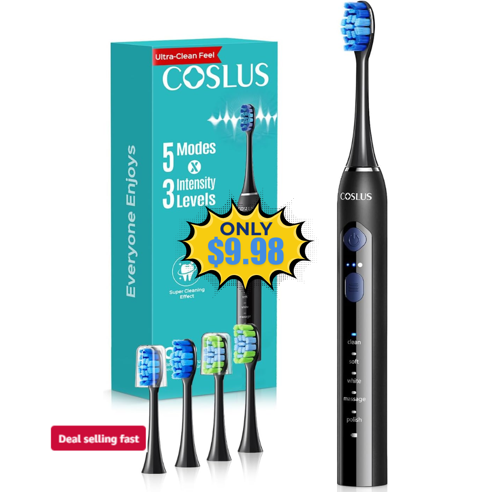 Coslus C30 Electric Toothbrush Deal: Save 23%