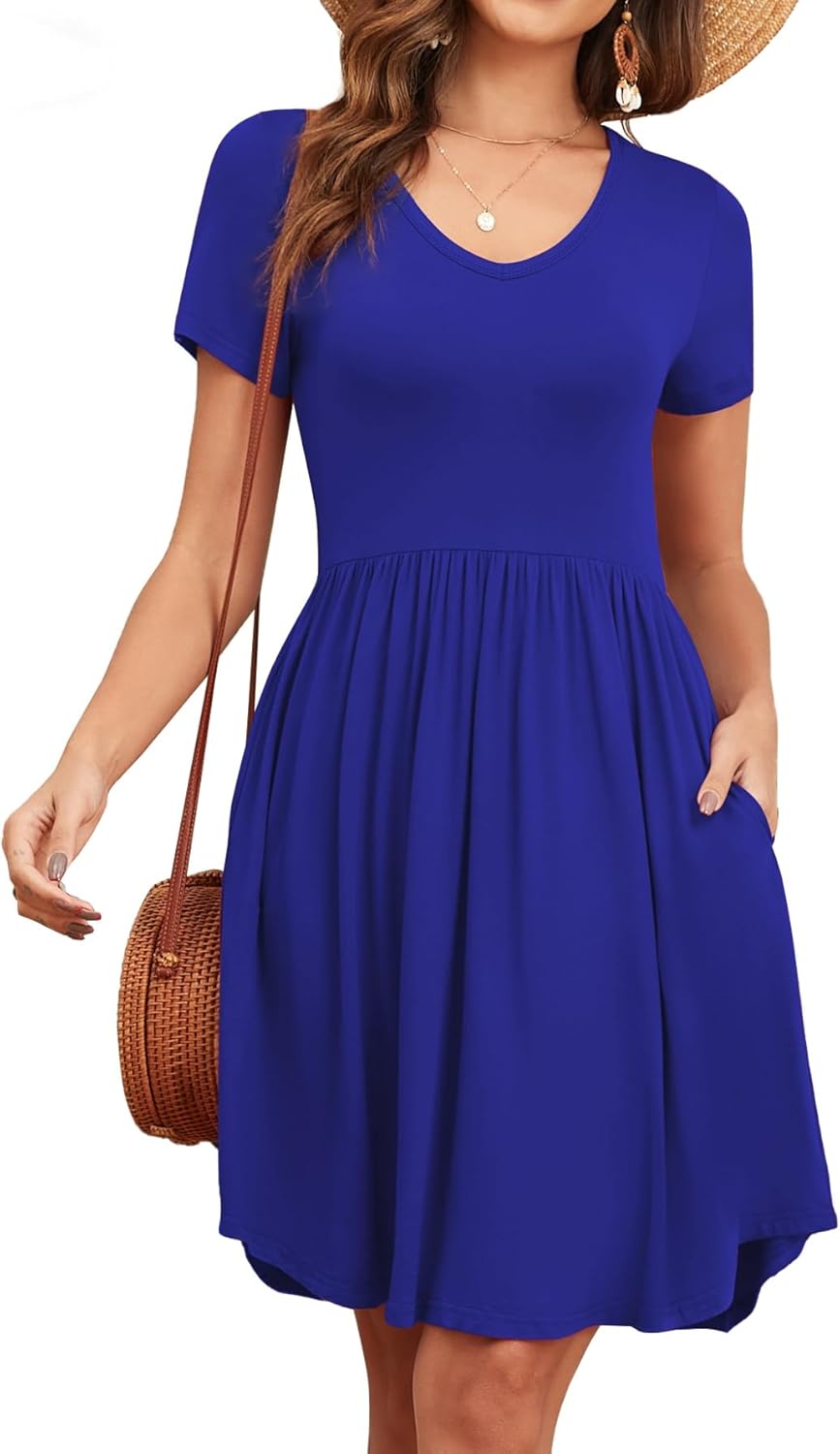 YVH Women's 2026 Summer Short Sleeve Dresses Casual Loose Fi deal at Amazon
