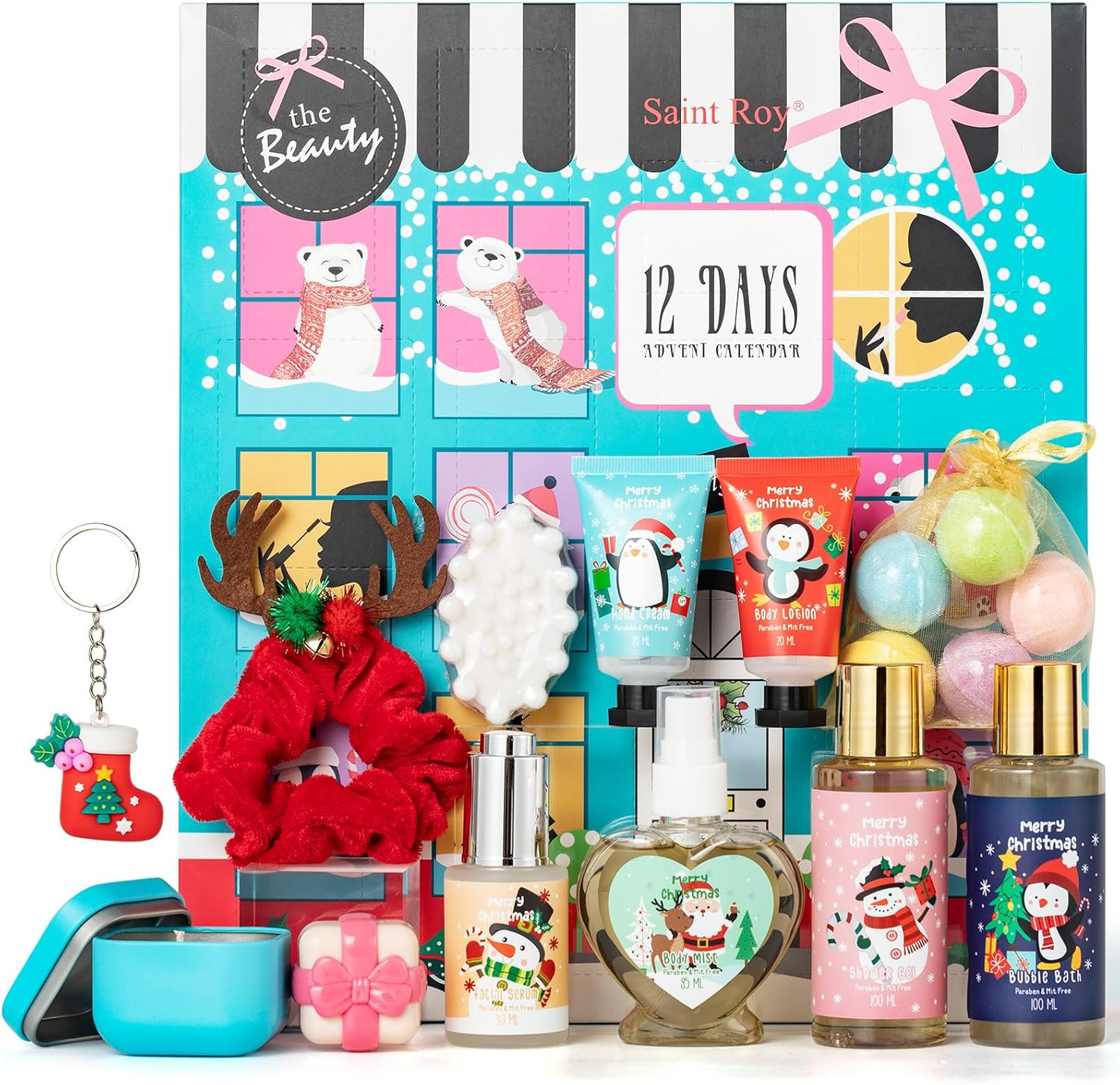 16 Pcs Advent Calendar 2025 Christmas Gifts for Women Mom -  deal at Amazon