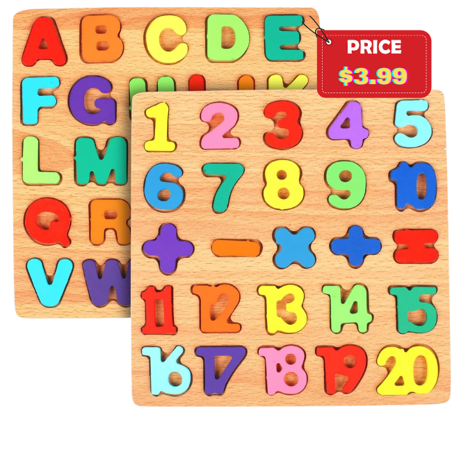 2 Pack Wooden Puzzles Deal: Save 20%
