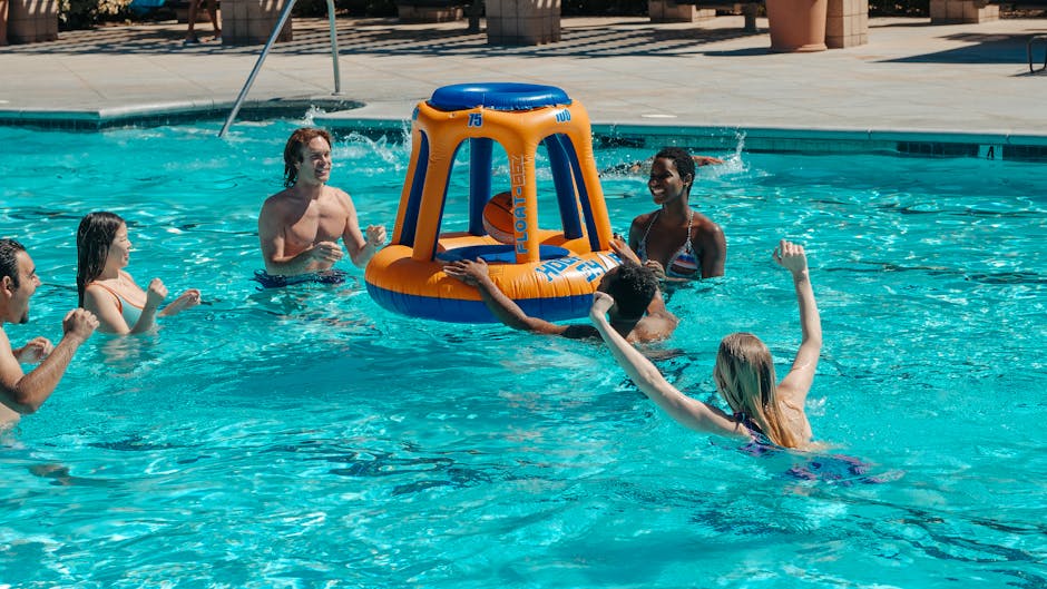 Tropical Breeze 6-Person Inflatable Party Island Only deal at Walmart