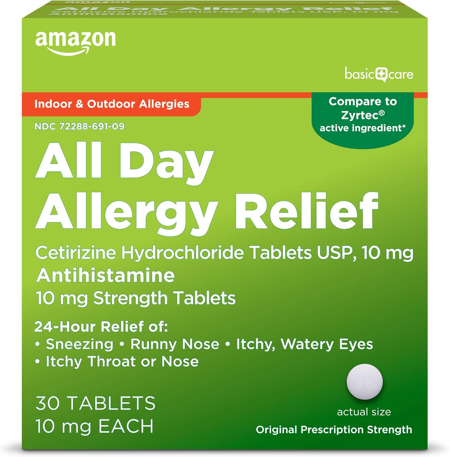 Allergy Relief 30-Count Tablets Deal: Save 15%