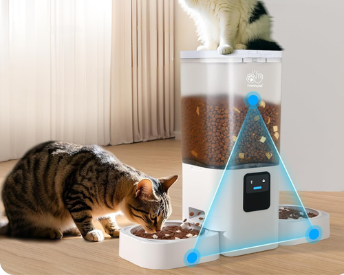 Automatic Pet Feeder for 2 Pets Deal