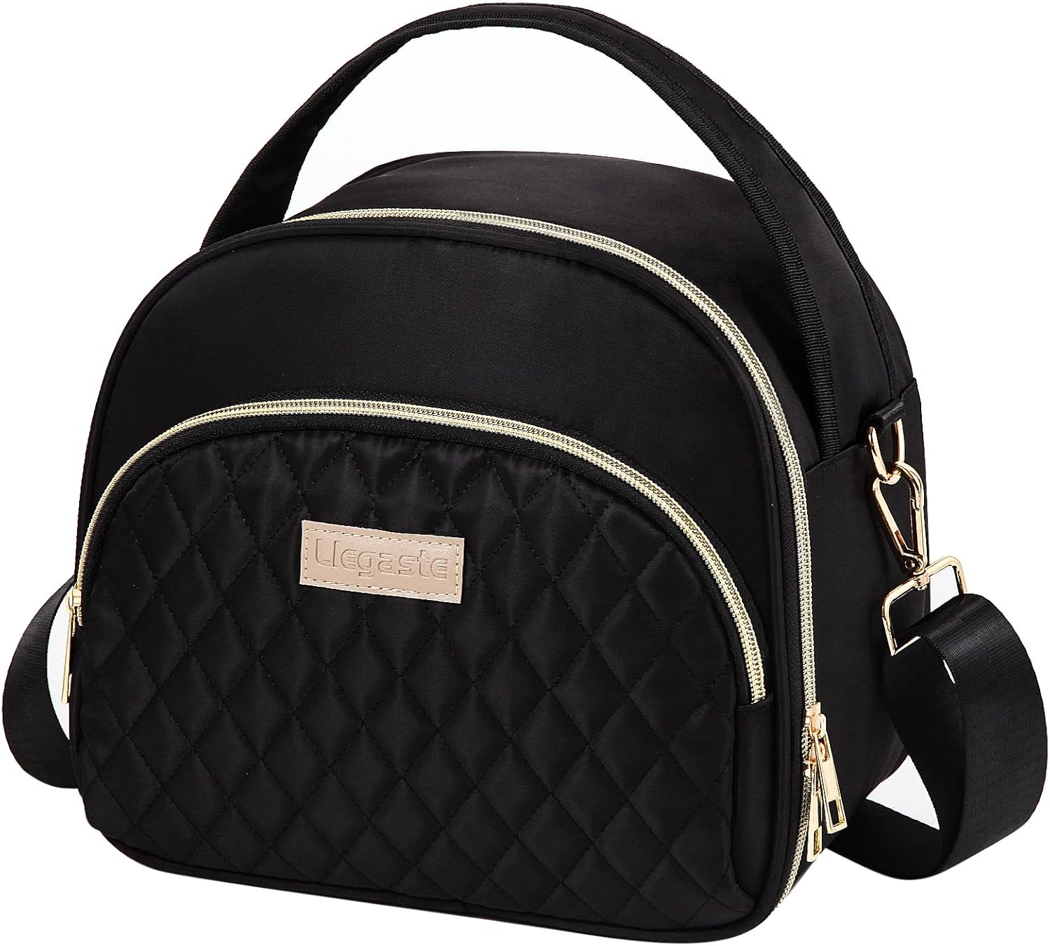 LLEGASTE Black Cute Insulated Lunch Tote Bag for Women Work, deal at Amazon
