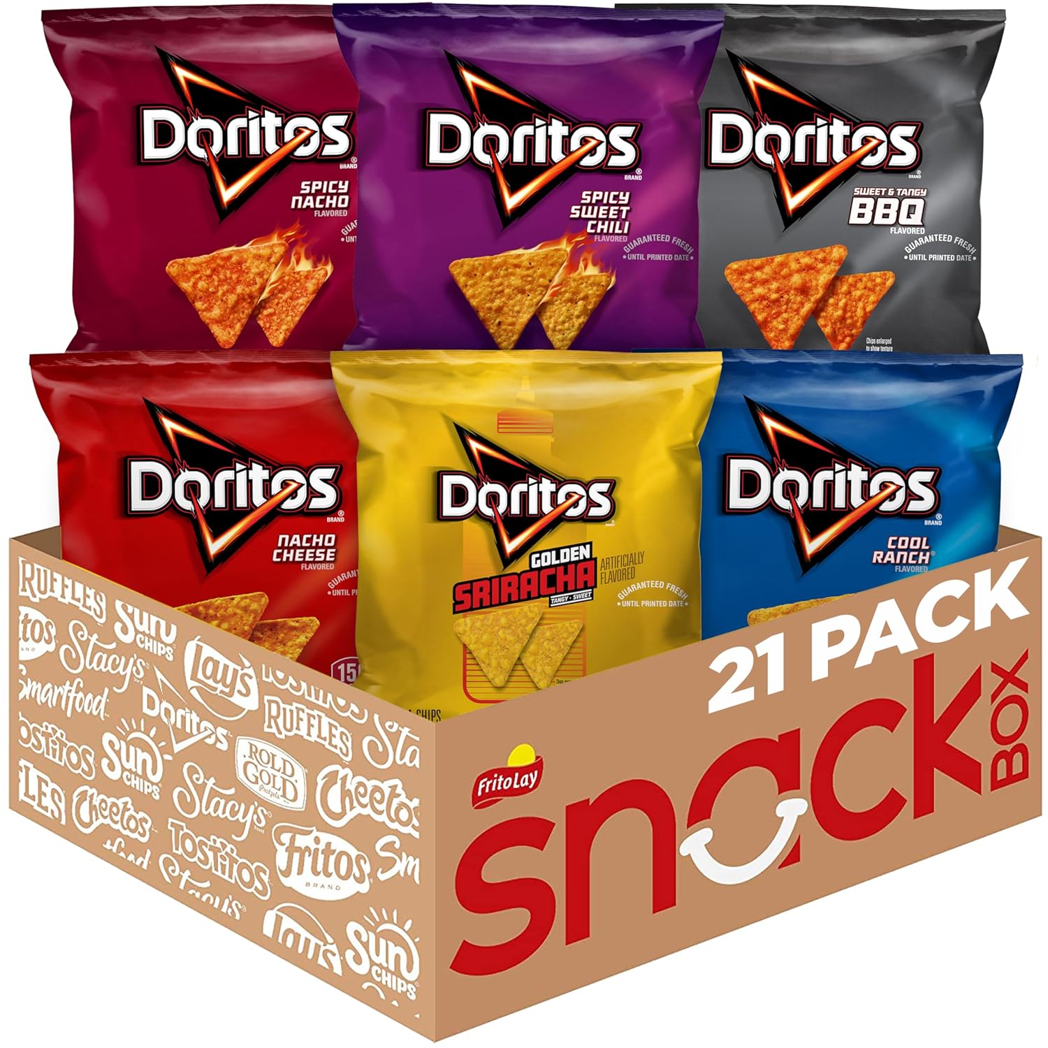 Doritos 21-Count Variety Pack deal at Amazon