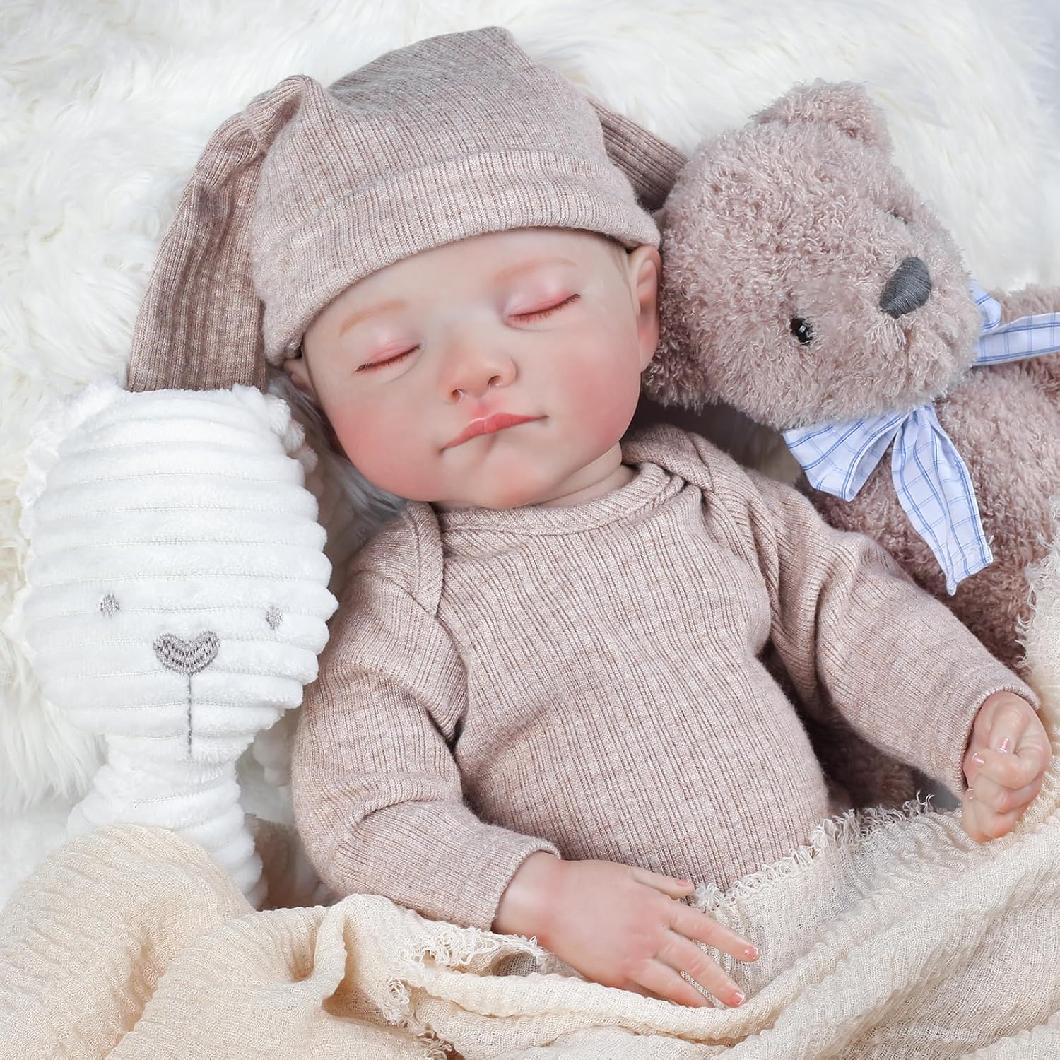 KidCuddz Realistic Reborn Baby Dolls - 18 Inch Vinyl Full Bo deal at Amazon
