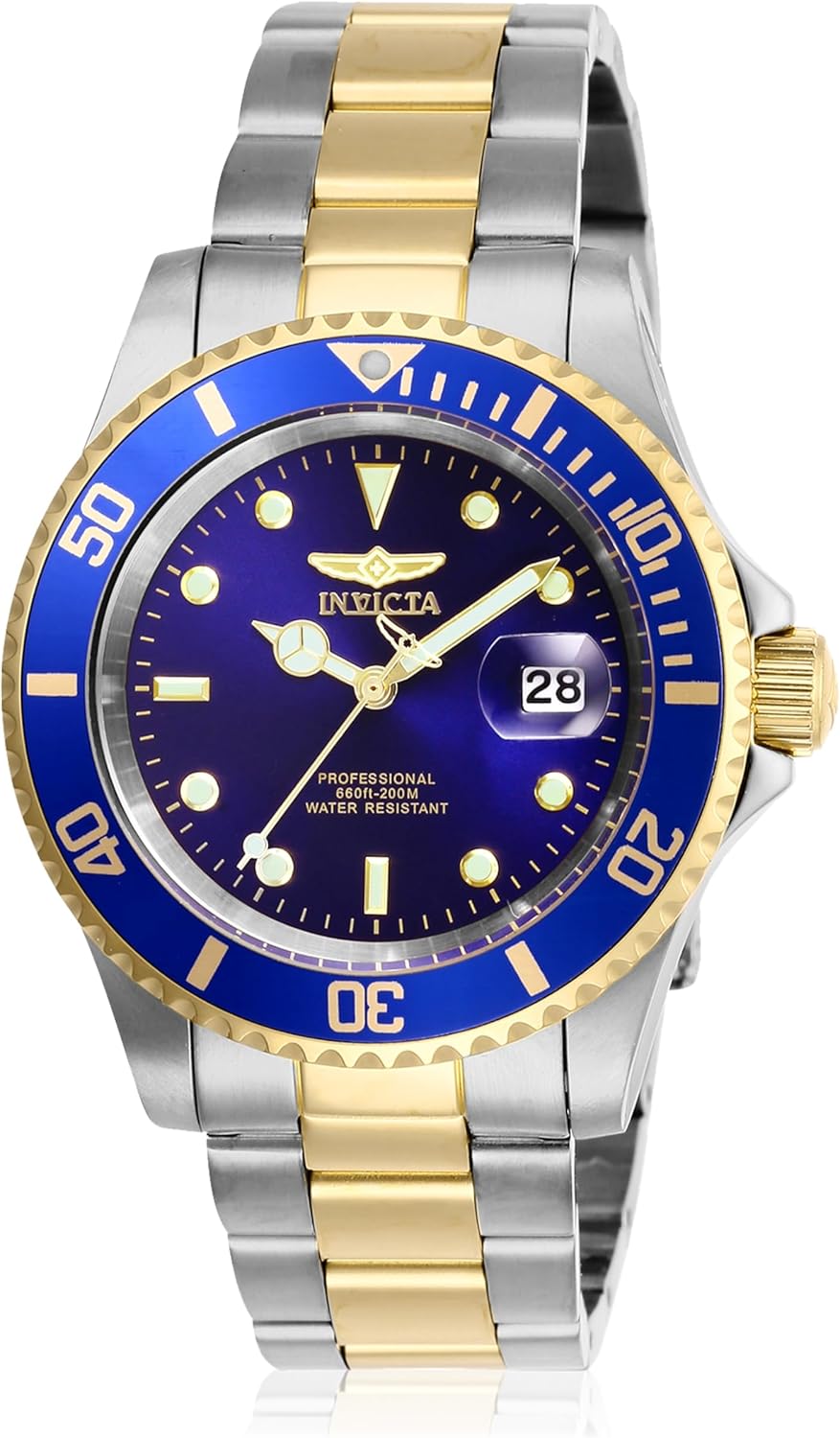 Invicta Men's Pro Diver Quartz Watch with Stainless Steel St deal at Amazon
