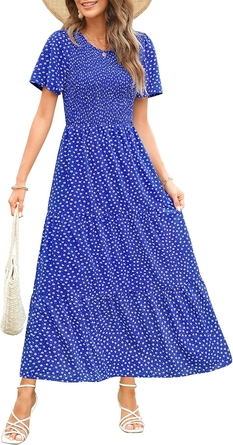 Maggeer Womens 2024 Summer Spring Wedding Guest Dresses Boho deal at Amazon