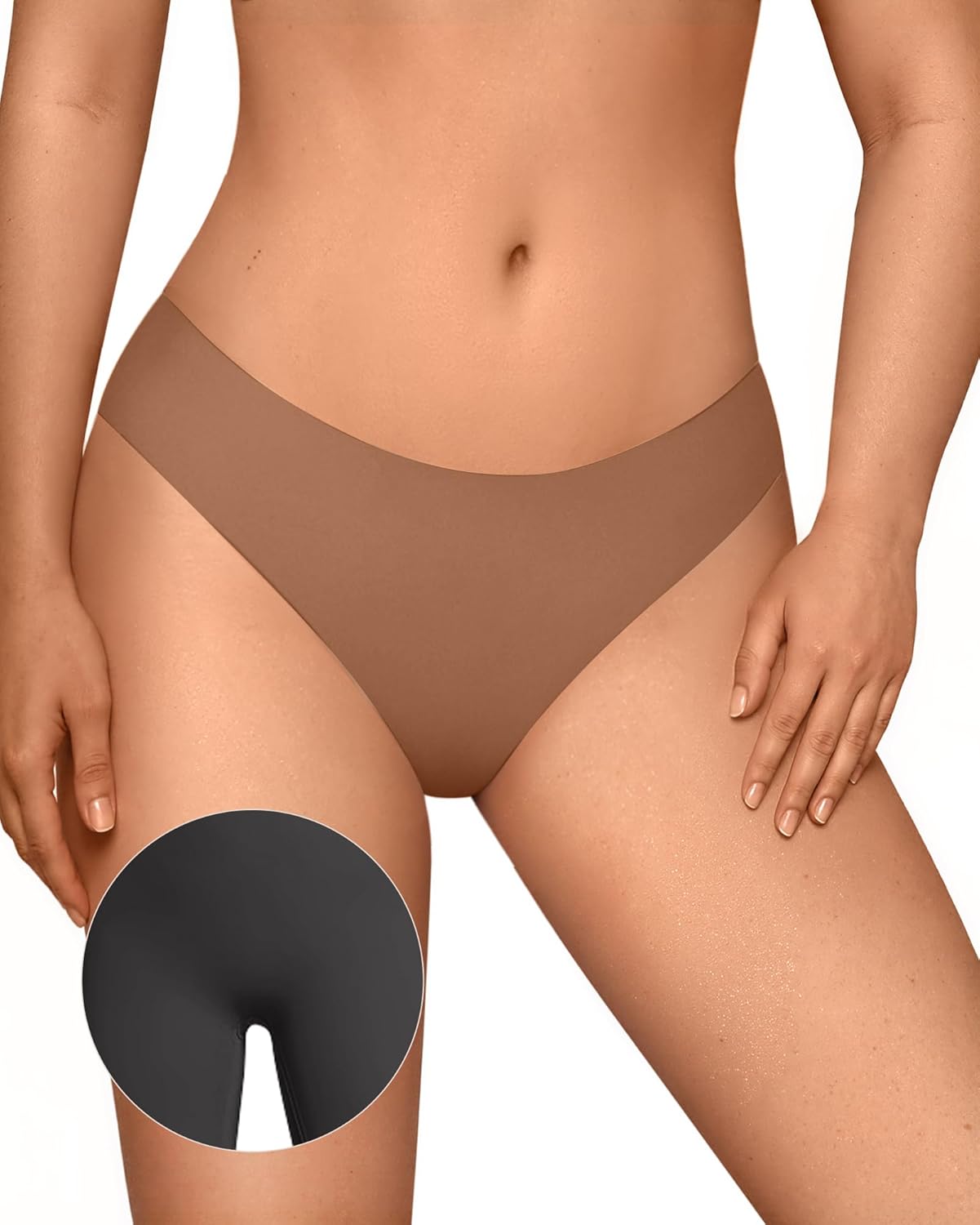 OEAK Seamless Thongs for Women Invisible Thongs No Show Thon deal at Amazon