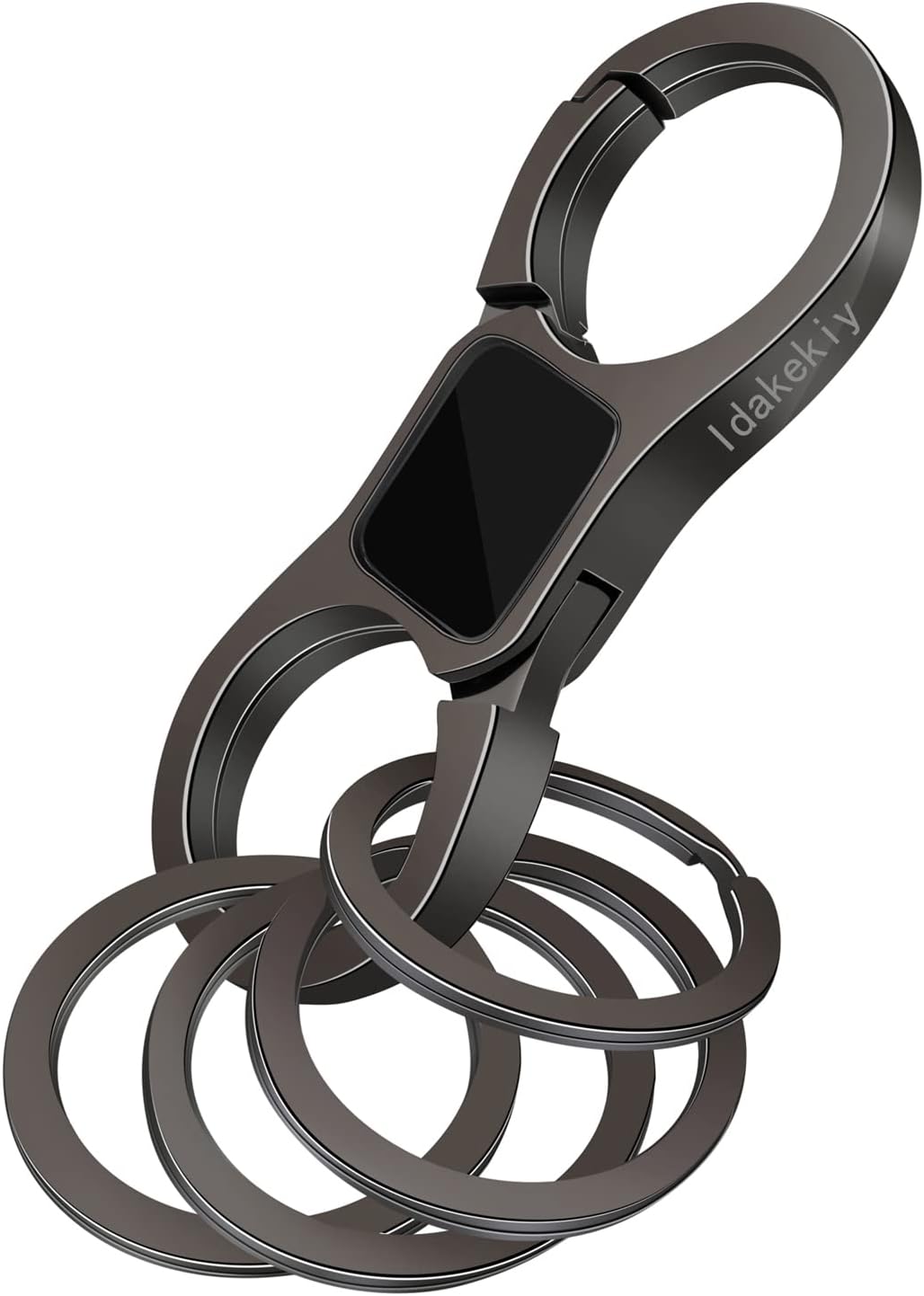 Idakekiy Key Chain Quick Release Spring with 4 Key Rings Hea deal at Amazon
