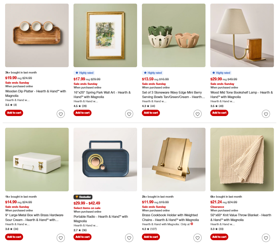 Hearth & Hand with Magnolia Up to 40% Off at Target