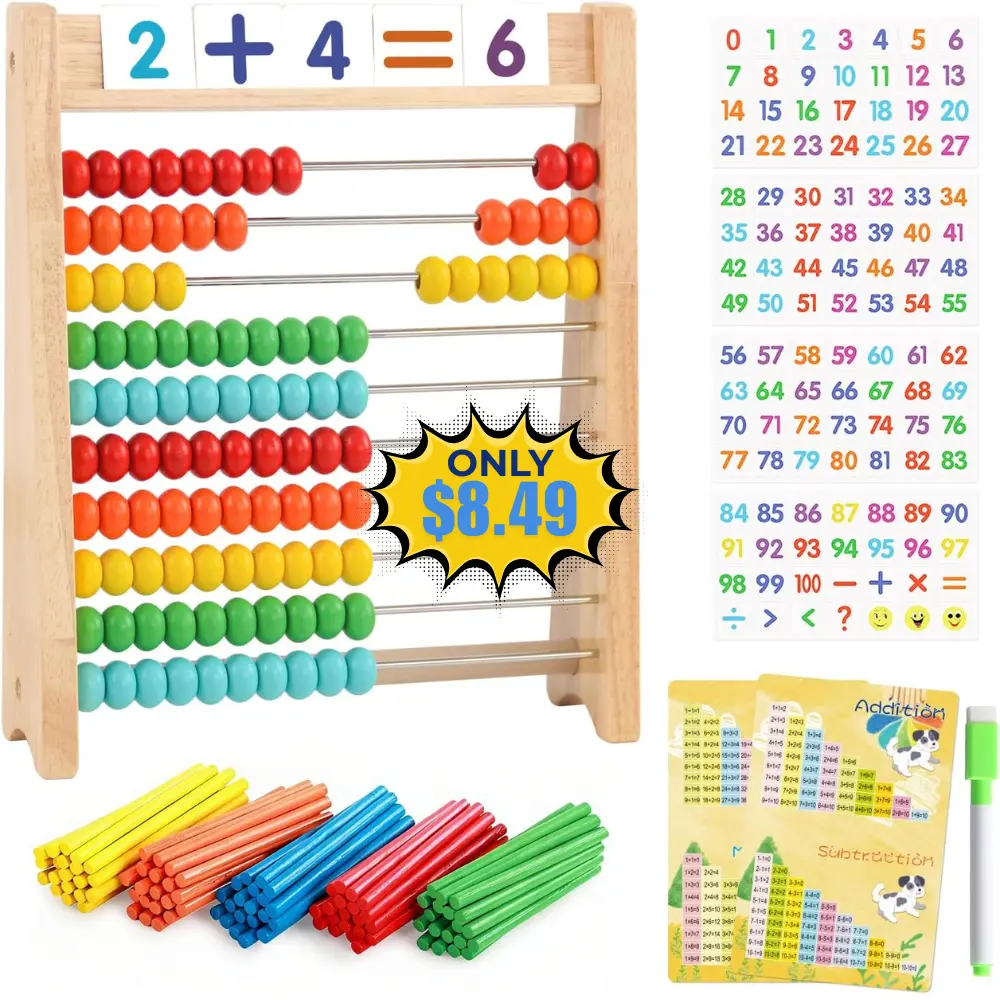 Wooden Abacus Deal: Save 11%