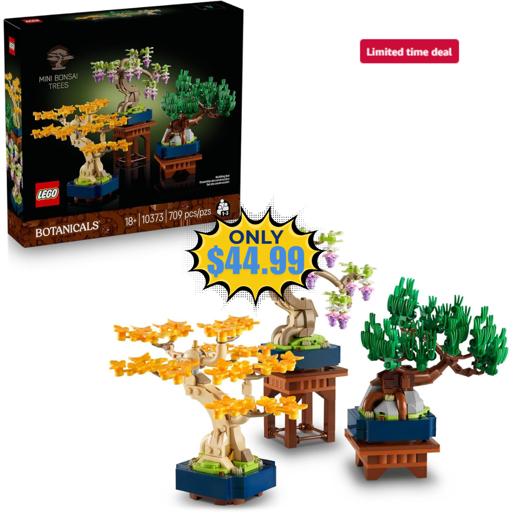 LEGO Botanicals Mini Bonsai Trees Set Deal: Save 31%