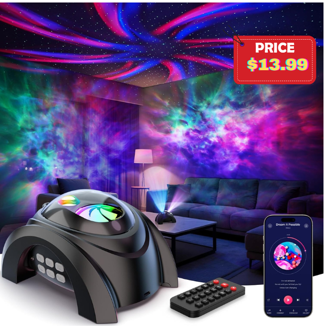 Galaxy Projector 50% Off: Save 50