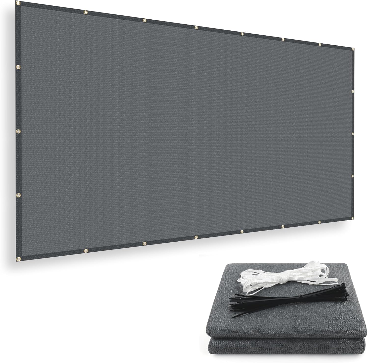 SUNNY GUARD 90% Shade Cloth 10x12 FT Sun Shade Screen Fabric deal at Amazon