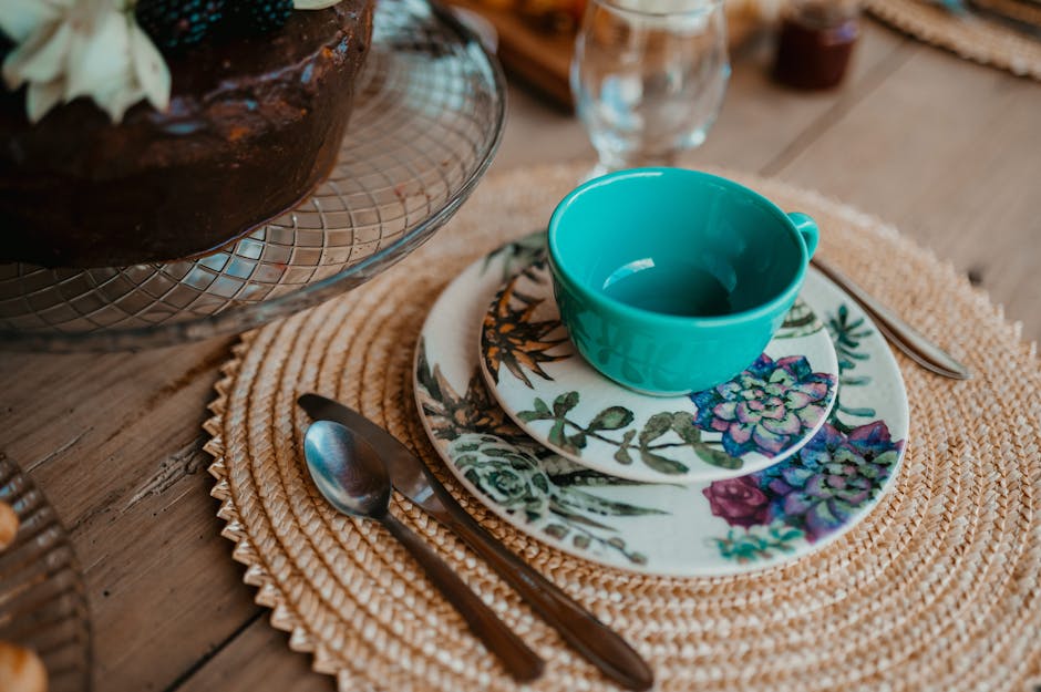 Better Homes & Gardens 12-Piece Melamine Dinnerware Set Only $19.97