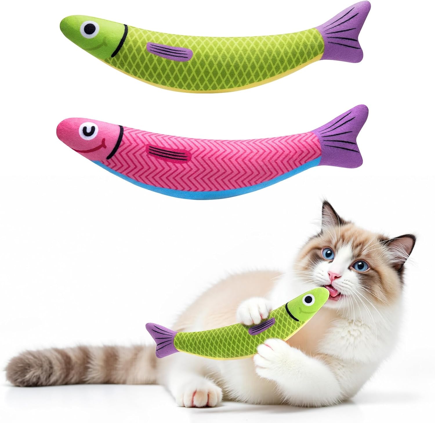 PetBusy Cat Toys with[5000mg A+Natural Catnip &Silvervine] [ deal at Amazon