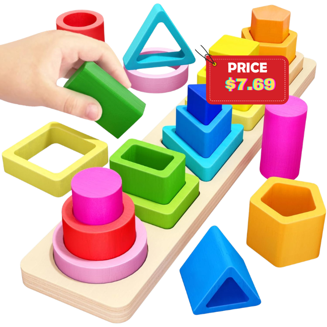 Wooden Stacking Toys 30% Off