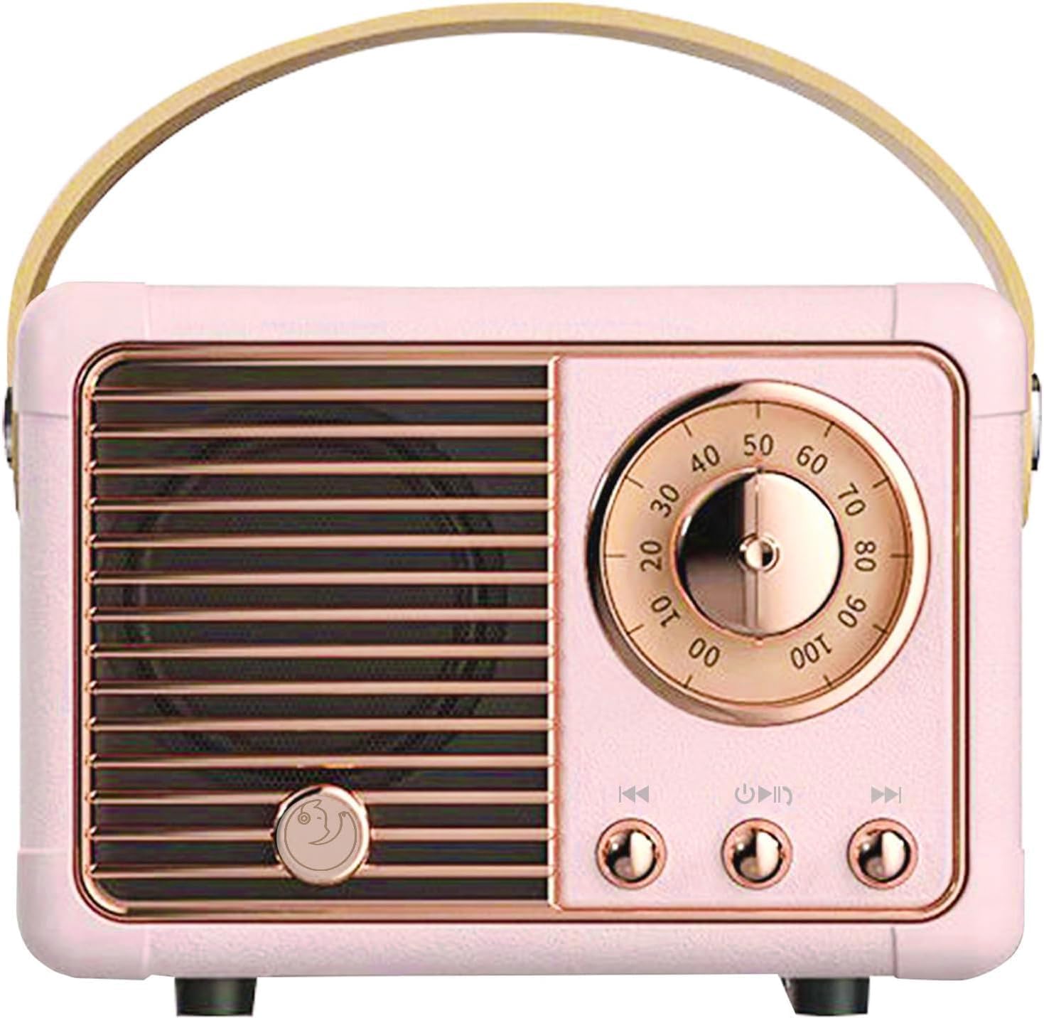 SpringFlora Retro Bluetooth Speaker, Portable Bluetooth Wire deal at Amazon