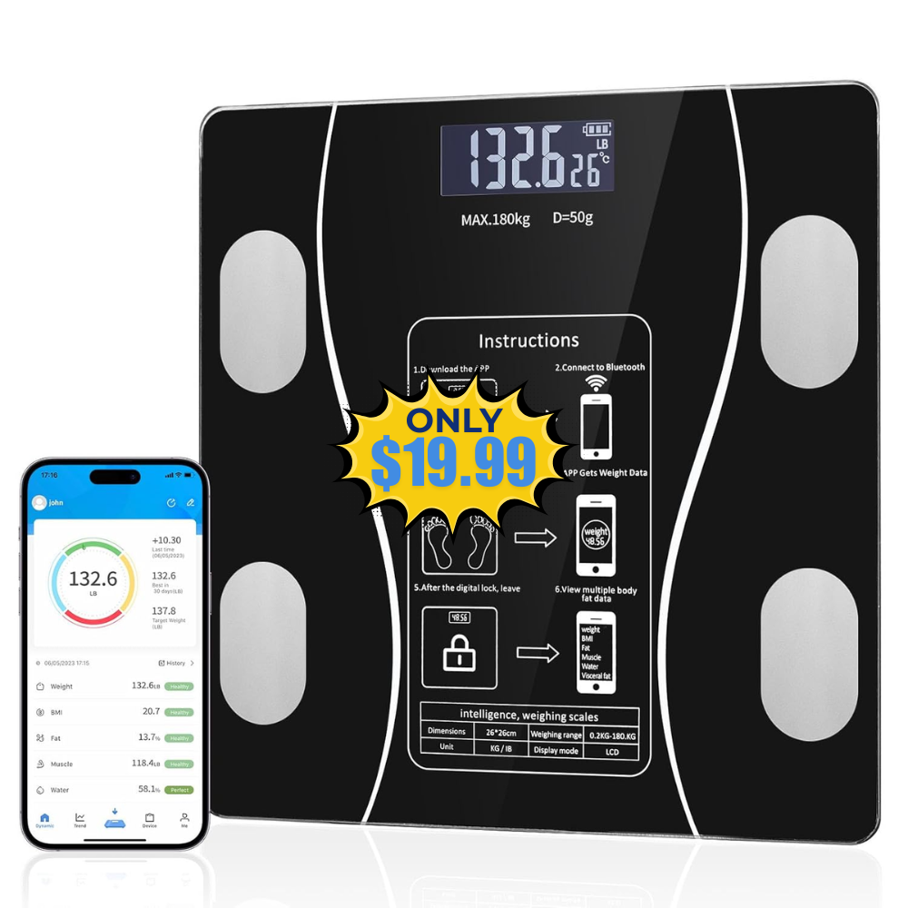 Bluetooth Smart Scale Promo: Save with EVLP88OK