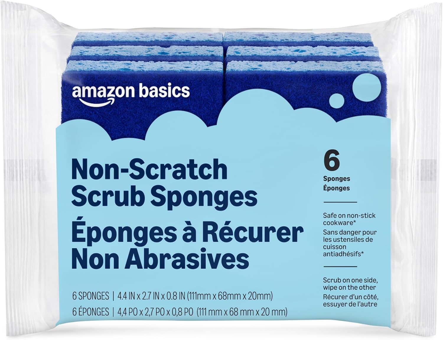 Non-Scratch Sponges 6-Pack for Only $3.43 (Reg. $3.43) at Amazon