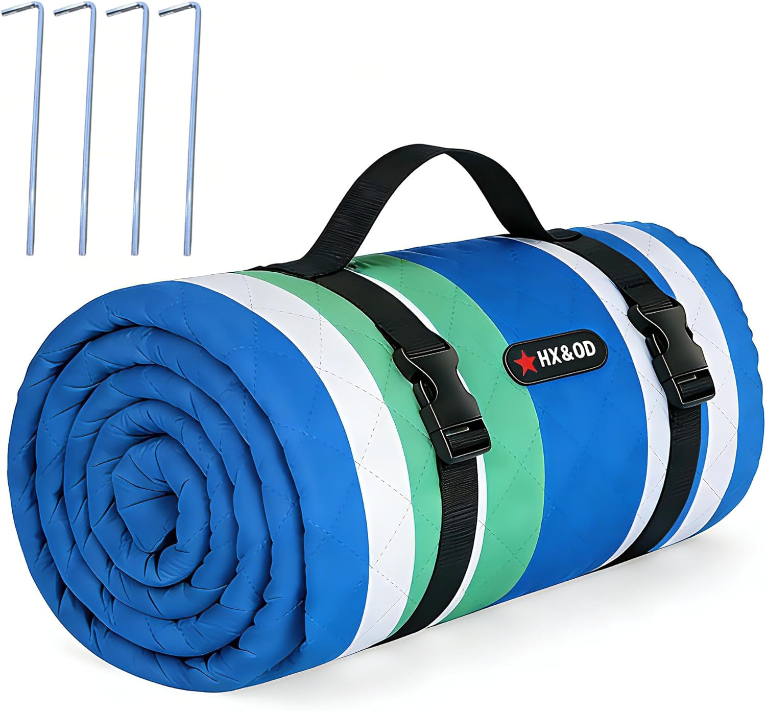 HX&OD Outdoor Picnic Blanket Extra Large, 80''*60'' Waterpro deal at Amazon