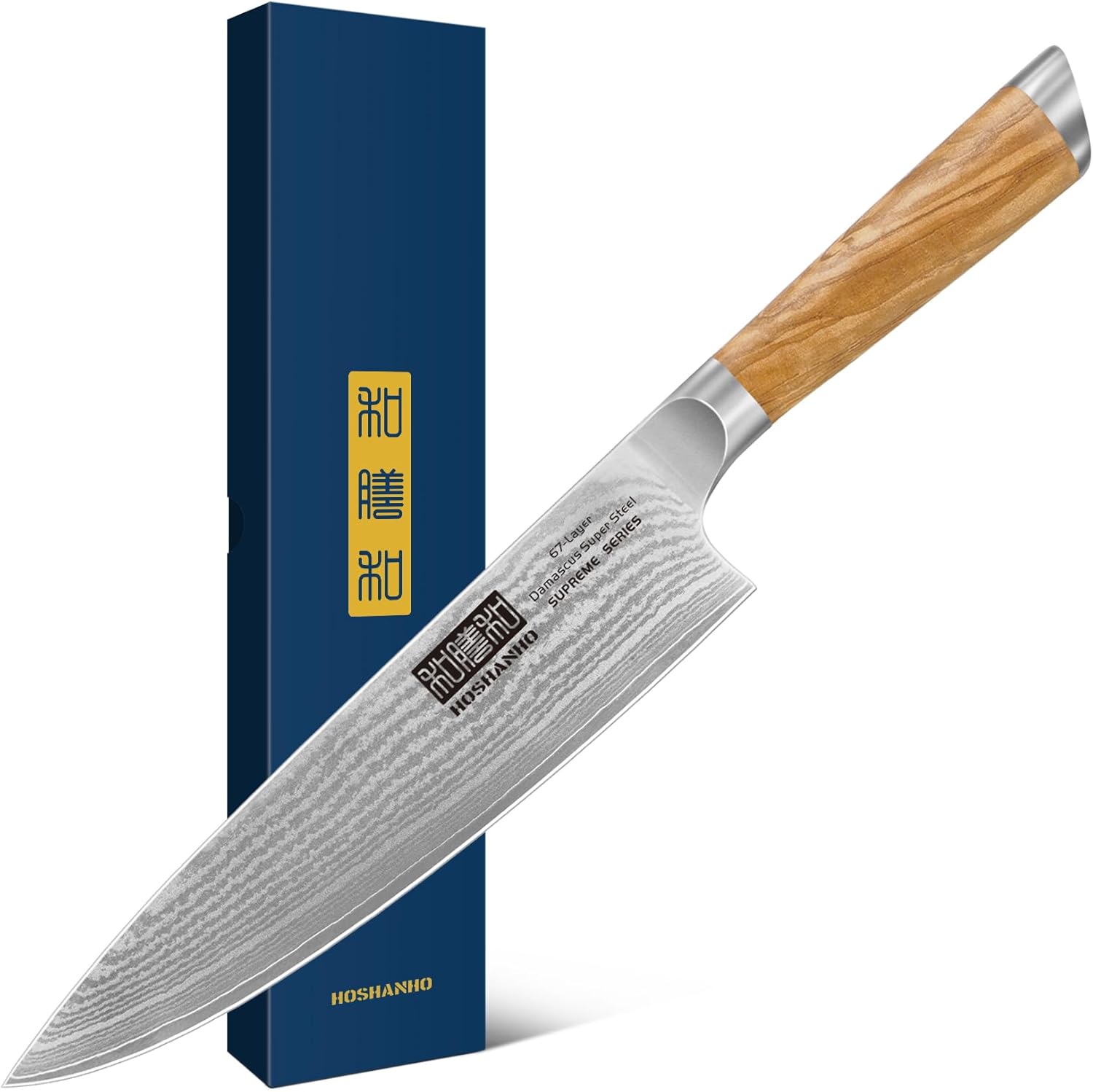 HOSHANHO Damascus Chef Knife 8 Inch, Professional 67 Layers  deal at Amazon