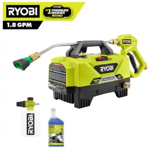 Home Depot Daily Pick: RYOBI 1.8 GPM Automotive High Flow Pr deal at Home Depot