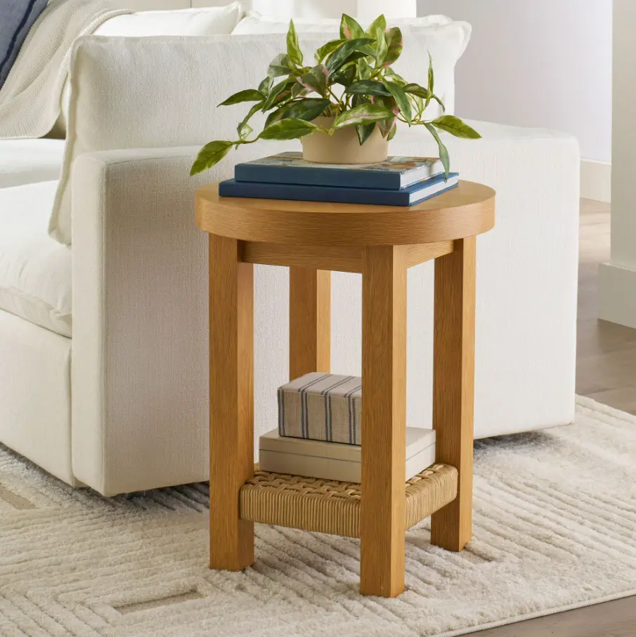 Vista Woven Coastal End Table Deal: Save $58.80 at Walmart