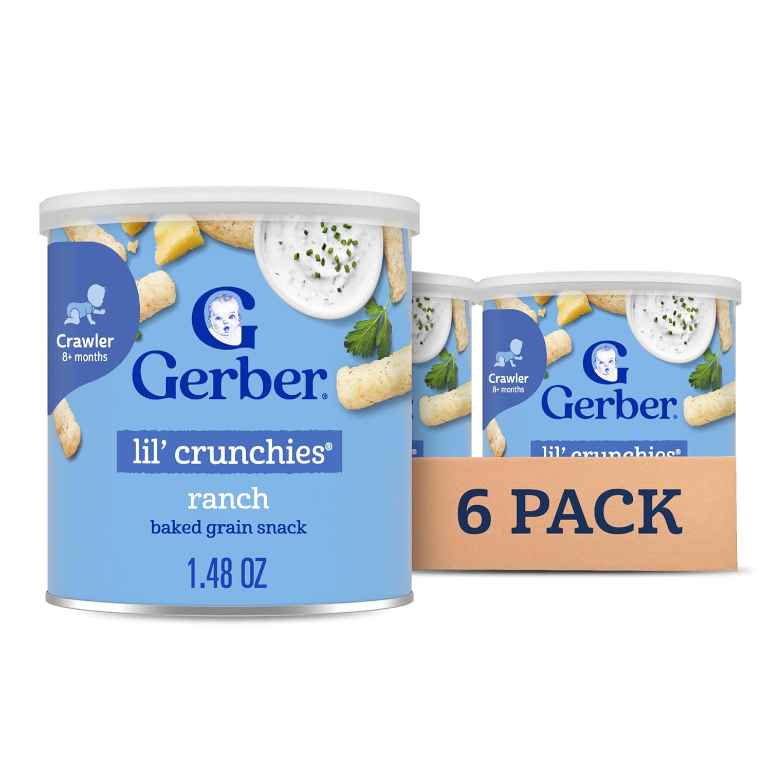 Gerber Baby Snacks 6-Pack for Only $17.82 (Reg. $31.02) at Amazon
