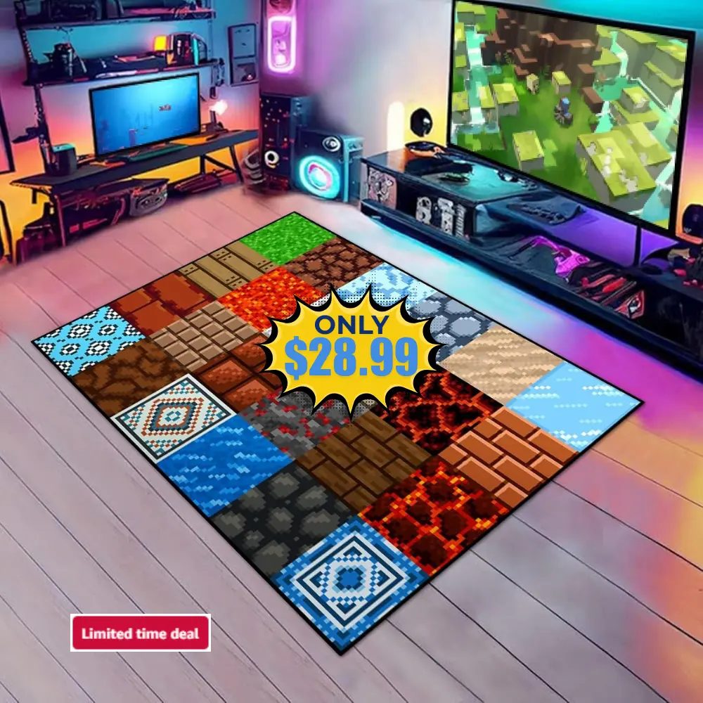 Game Rug Teen Boys Carpet Deal: Save 50%