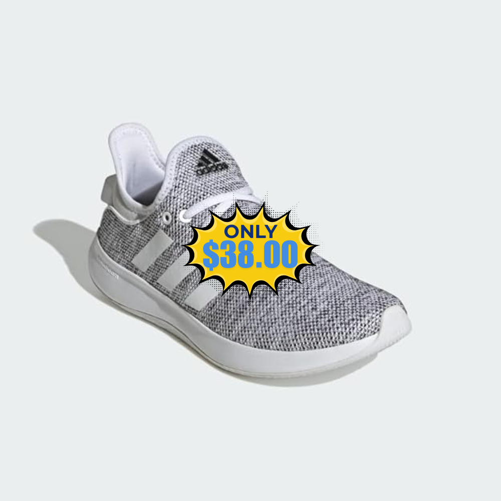 adidas Women’s Cloudfoam Pure Sneaker Deal: Save 49% at Adidas