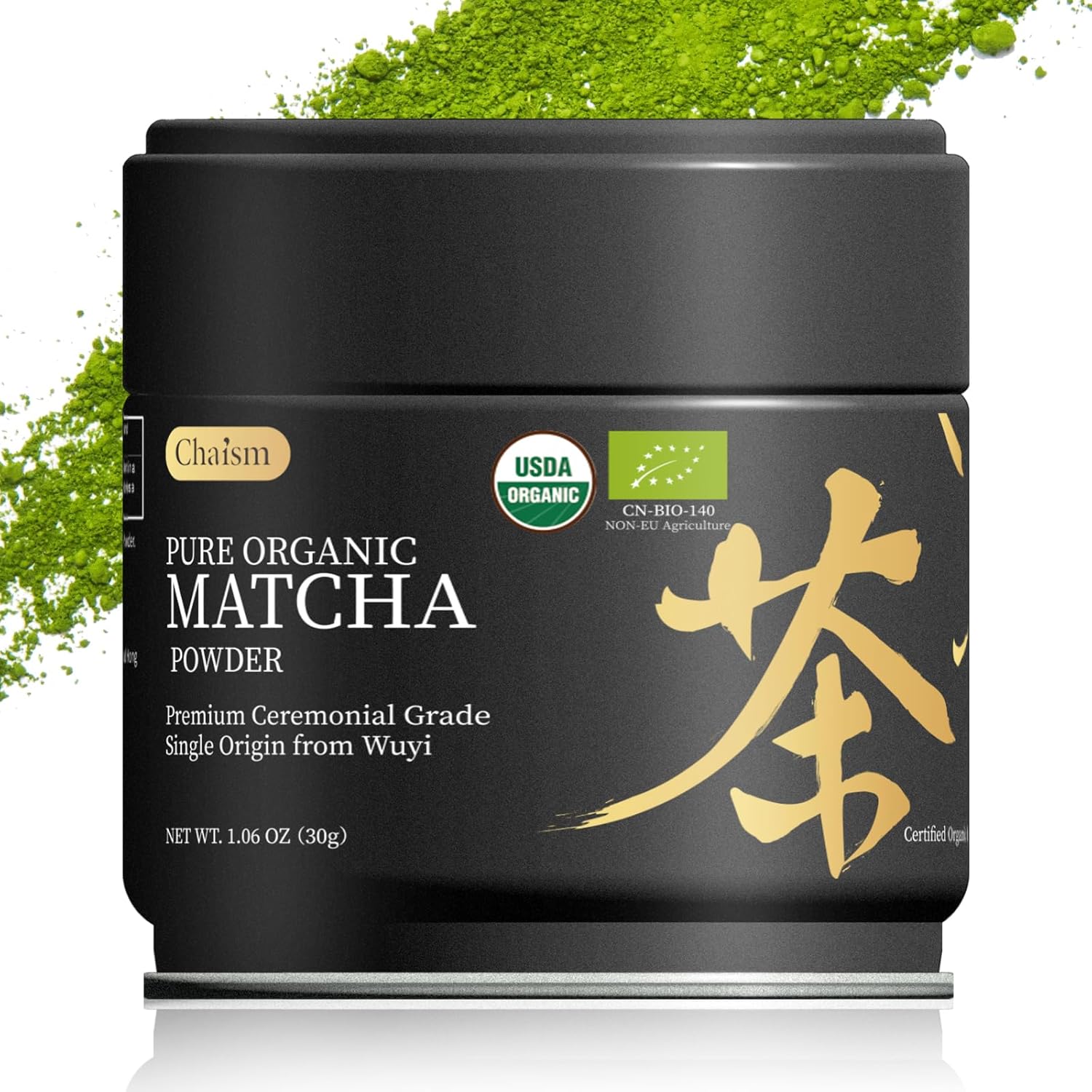 Chaism Ceremonial Grade Matcha Green Tea Powder - Single Ori deal at Amazon