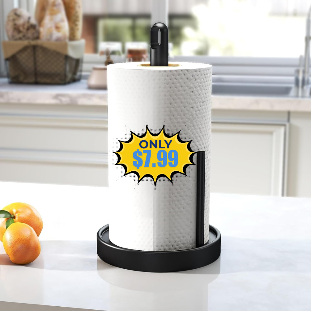 STWWO Paper Towel Holder Countertop Deal: Save 47%