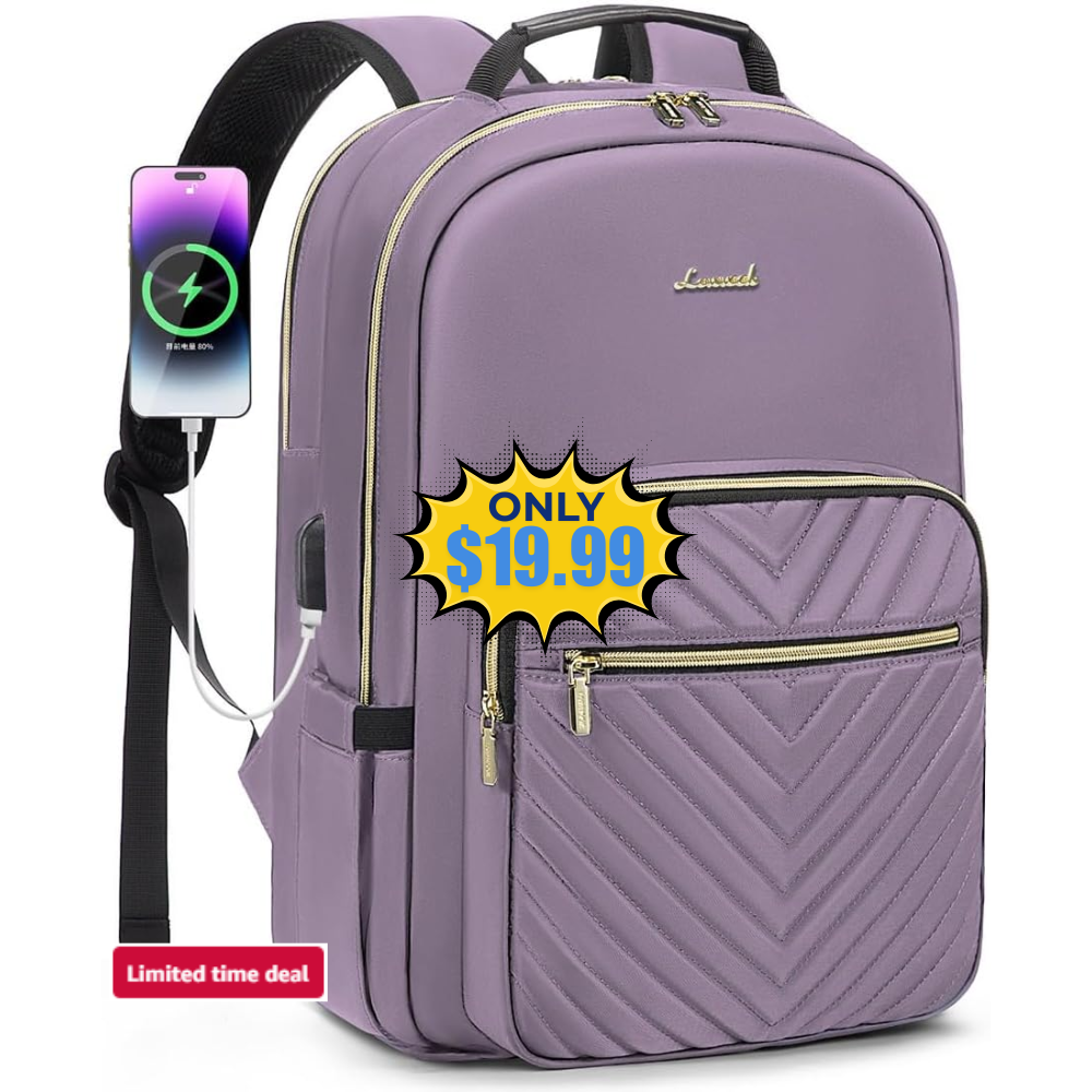 LOVEVOOK Laptop Backpack Deal: Save 61%