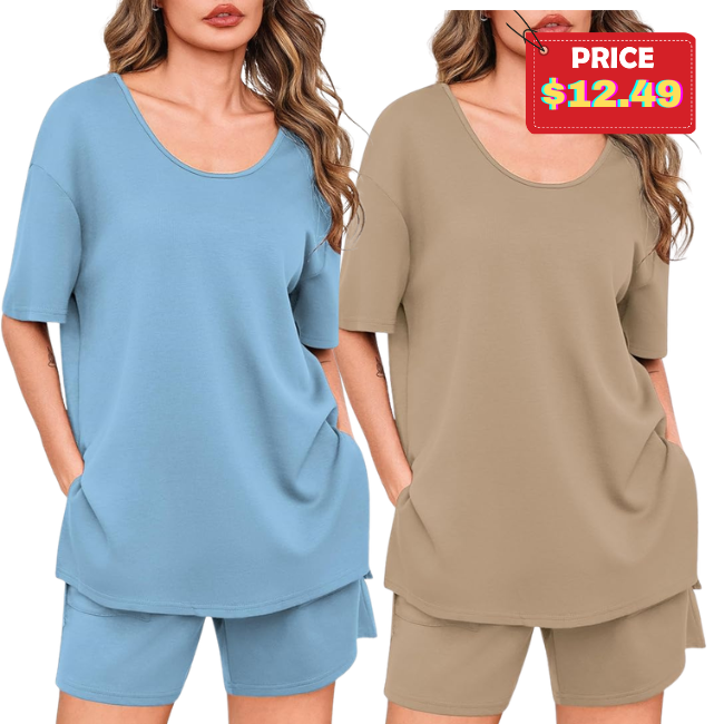 Oversized Shirts Bottom Set Deal: Save 50%