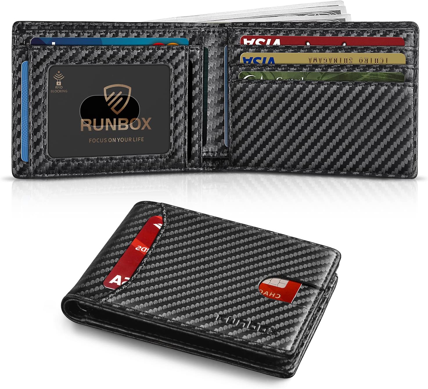 RUNBOX Wallet for Men Slim 11 Only $29.99 (Reg. $29.99) at Amazon