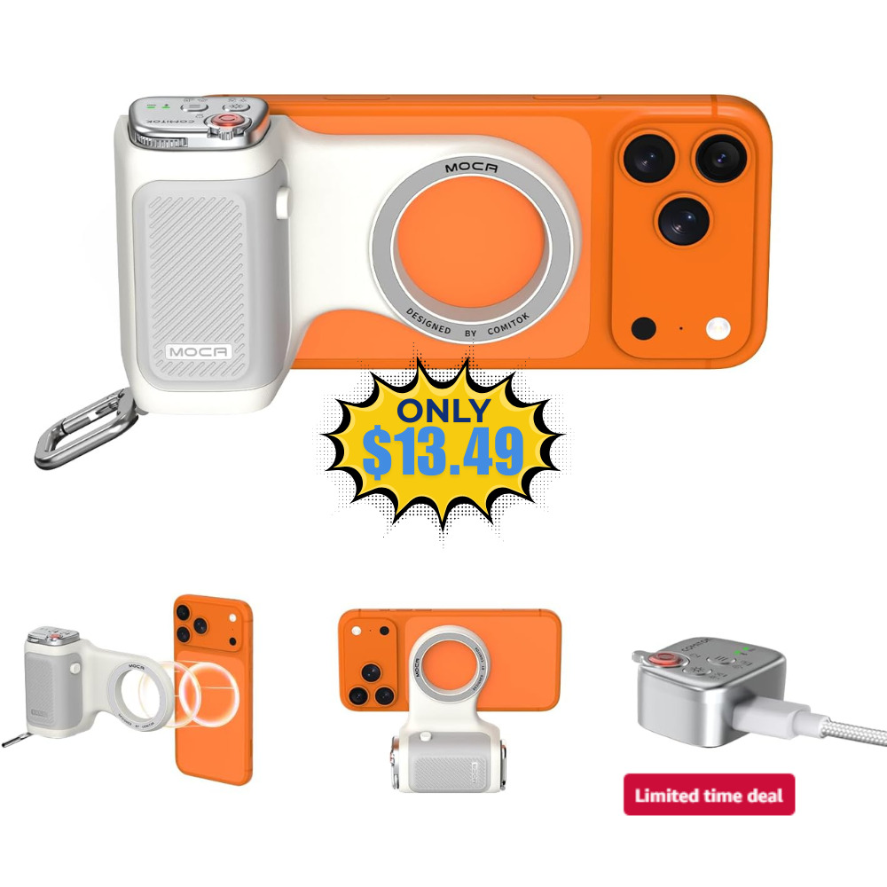 Magnetic Phone Camera Grip Deal: Save 33%