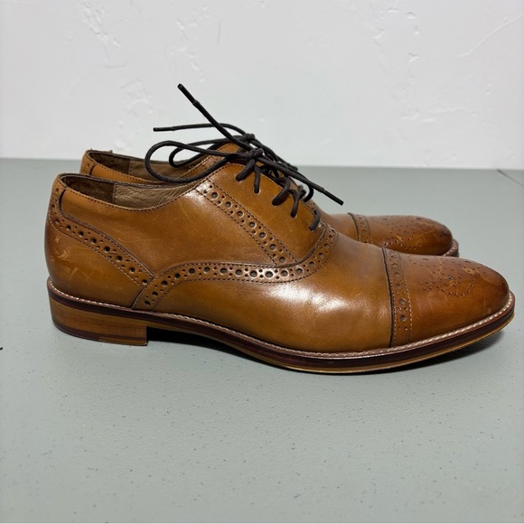 $40 Johnston & Murphy Hodges Cap Toe Only $40 at Menswearhouse