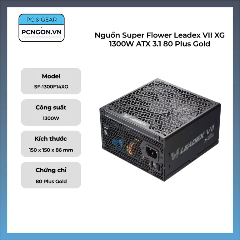 Super Flower Leadex VII XG 1300W 80+ Gold Only $159.99 at Newegg