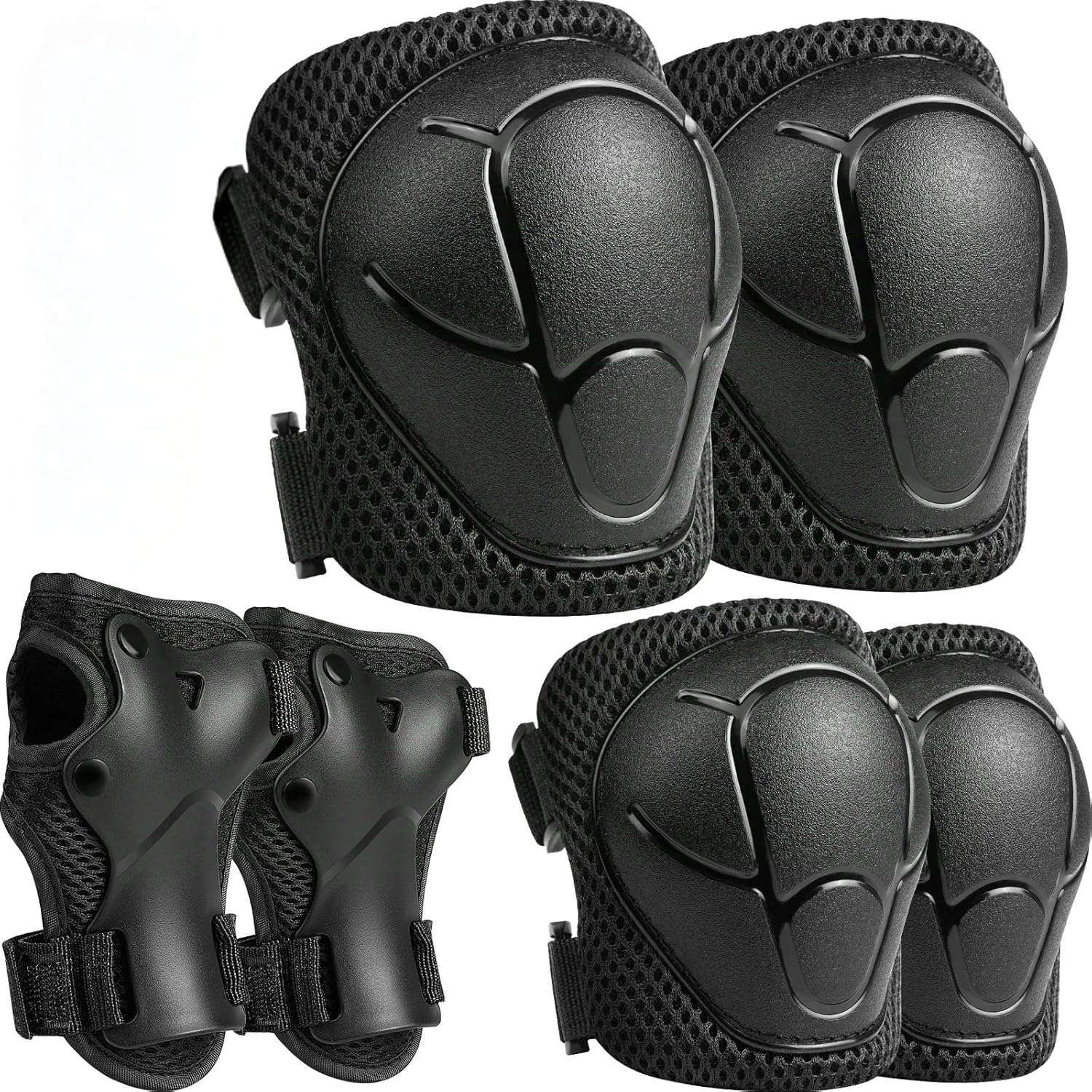 Kids Protective Gear Set, Knee and Elbow Pads with Wrist Gua deal at Amazon